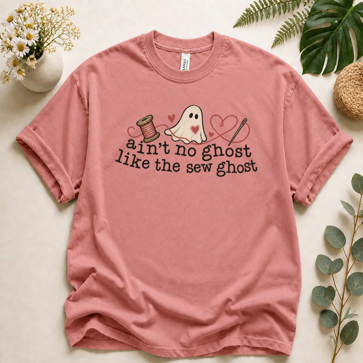 Ain’t No Ghost Like the Sew Ghost – Funny Halloween Sewist T-Shirt